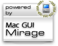 Powered by Mac GUI Mirage